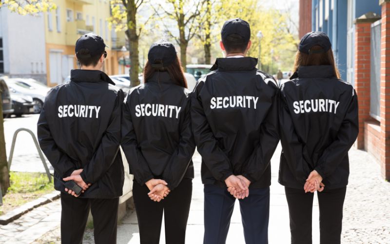 Image of a training of security guards in texas Image of a training of security guards in texas